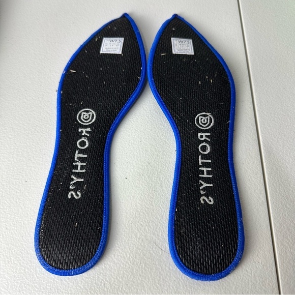 Rothy’s Tan Brown Black Leopard Cheetah Animal Print The Point Skip On Flats 7.5 - Picture 6 of 8